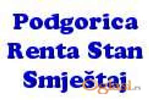 Stan na dan Podgorica, dnevni najam renta stanovi, dnevno izdavanje apartmana